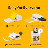 Kodak Dock Plus 4x6 Photo Printer 50 Sheets Bluetooth 4Pass Dye Sublimation view 5