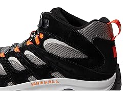Merrell Moab 3 Mid Black/Tangerine 12 M