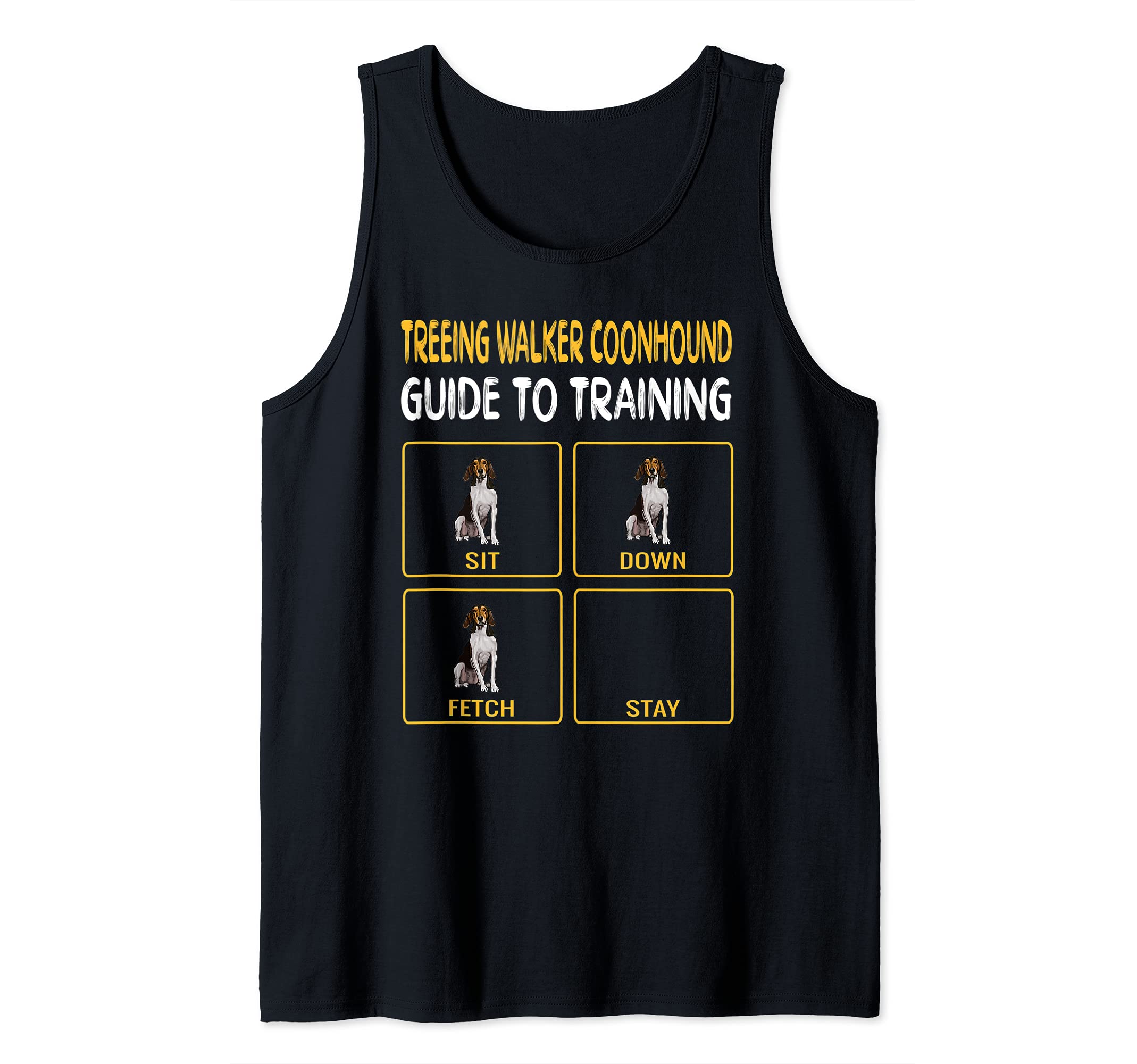 Treeing Walker Coonhound Guide To Training Dog Obedience Tank Top