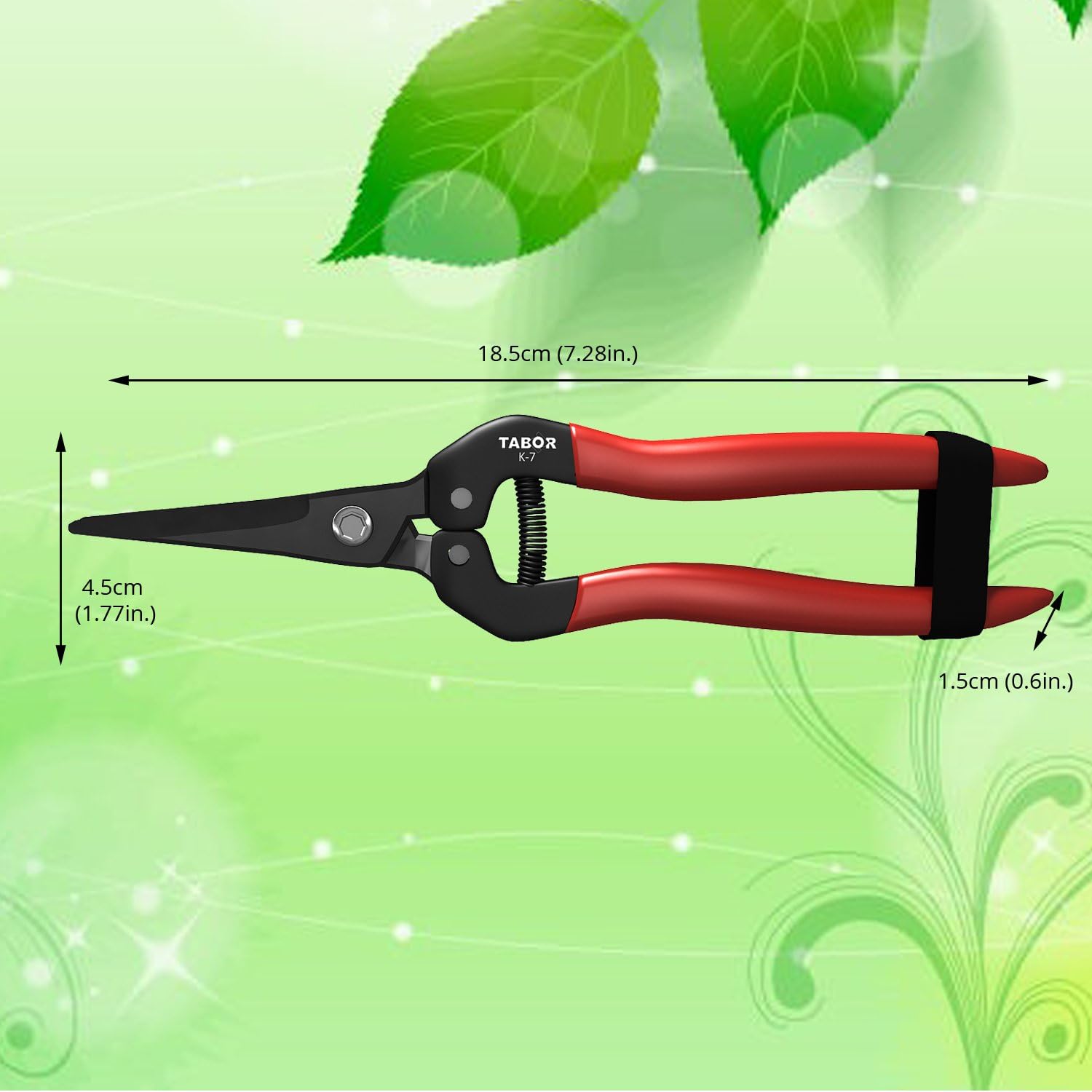 TABOR TOOLS Straight Pruning Shears, Florist Scissors - Image 3