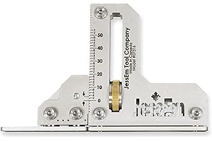 JessEm 07316 14 Gauge Stainless Steel Tool Setting Gauge - Metric - Small