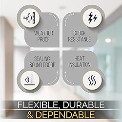 High Density Foam Weather Stripping Door Seal Strip