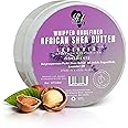 RA COSMETICS Whipped Shea Butter Lavender – 6oz | 100% Pure and Natural African Shea Butter for Men & Women - Ultimate Handcrafted Moisturizer with Essential Vitamins for Radiant Skin & Luscious Hair