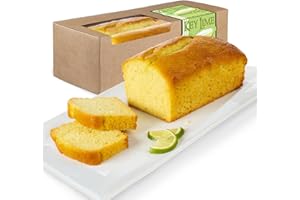 Beatrice Bakery Co. Pineapple Key Lime Liqueur Cake Bar, Gramdma's Freshly Made Liqueur Cake With Lime, Pineapple and Vodka, Est. 1917 (14 oz Box)