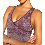 Padded Yoga Gym Tops Workout Fitness 