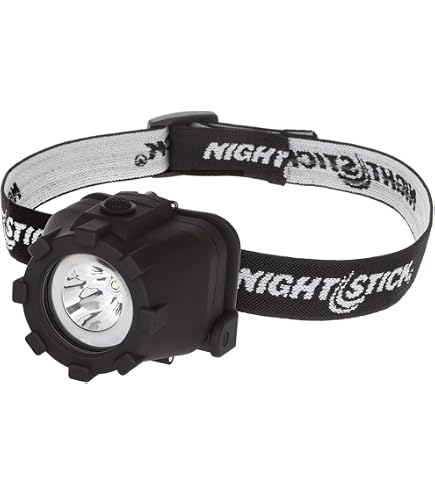 Amazon.com: Nightstick NSP-4604B Dual Light Headlamp - 3 AAA