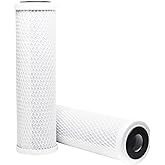 2-Pack Compatible with Culligan RVF-10 Activated Carbon Block Filter | Universal 10 inch Filter Compatible with Culligan RVF-10 Exterior Water Filter