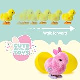 JOYIN 12 Pcs Filled Easter Eggs Wind-Up Jumping Toys view 4