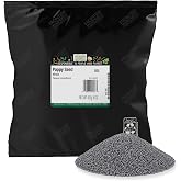 Frontier Co-Op Whole Poppy Seeds, Bulk 1lb Bag - Black Poppy Seeds for Baking, Cooking, Salad Dressing - Certified Kosher, No