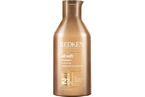 Redken All Soft Shampoo - Moisturizes & Hydrates Dry, Brittle Hair, Gently Cleanses and Softens, With Argan Oil, Safe For Color-Treated Hair