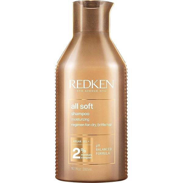 REDKEN ALL SOFT SHAMPOO – MOISTURIZES & HYDRATES...