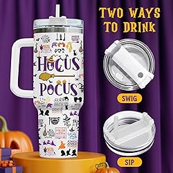 34HD 40oz Stainless Steel Hocus Tumbler with