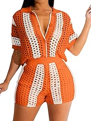 KANSOON Crochet Sets Two Piece Women Knitted