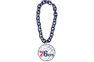 Aminco Philadelphia 76ers NBA Fan Chain, Blue