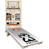 Titan Bags X Factor Two Regulation Cornhole Boards - ACL Elite Approved | Patented X Under Bracing for Maximum Durability - Built-in Handles - Professional Indoor/Outdoor Tournament Play