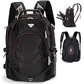 FREEBIZ 18.4 Inches Laptop Backpack Fits up to 18 Inch Gaming Laptops for Dell, Asus, Msi,Hp (Black)