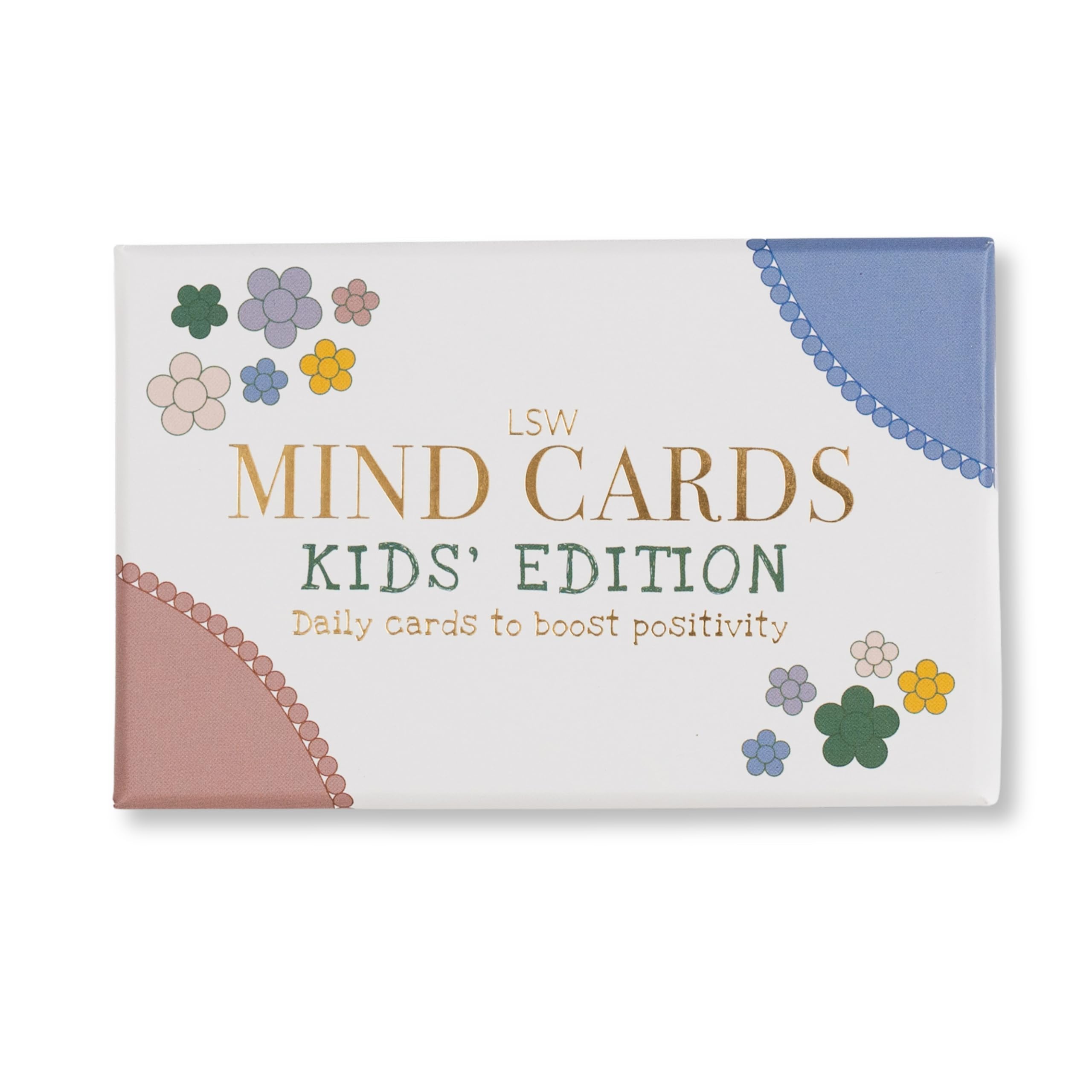 LSW London Mind Cards - Kids' Edition | 30 Cards for Daily Positivity, Gratitude and Emotional Growth to Encourage Resilience | Mindfulness for Children
