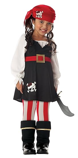 Precious Lil Pirate Girls Costume