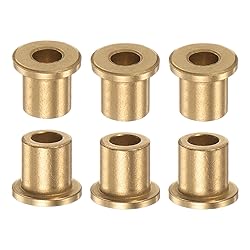 HARFINGTON 6pcs Flange Bearing Sleeve 6mm Bore 10mm