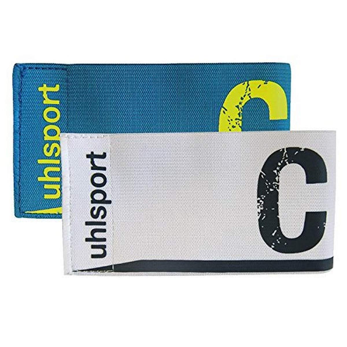 Uhlsport Unisex Adult Captain armband-1006749020001 Armbands - Cyan/White, M