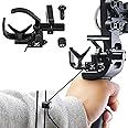 SOPOGER Drop Away Arrow Rest - Upgrade Archery Rest for Compound Bow Metal Adjustment Black Recurve Fall Away Arrow Rest Right Hand Hunting Target Shooting (Upgrade Rest)