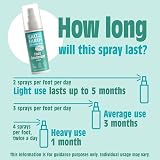 Salt Of The Earth Foot Deodorant Spray 100 ml Peppermint Tea Tree Refillable view 6
