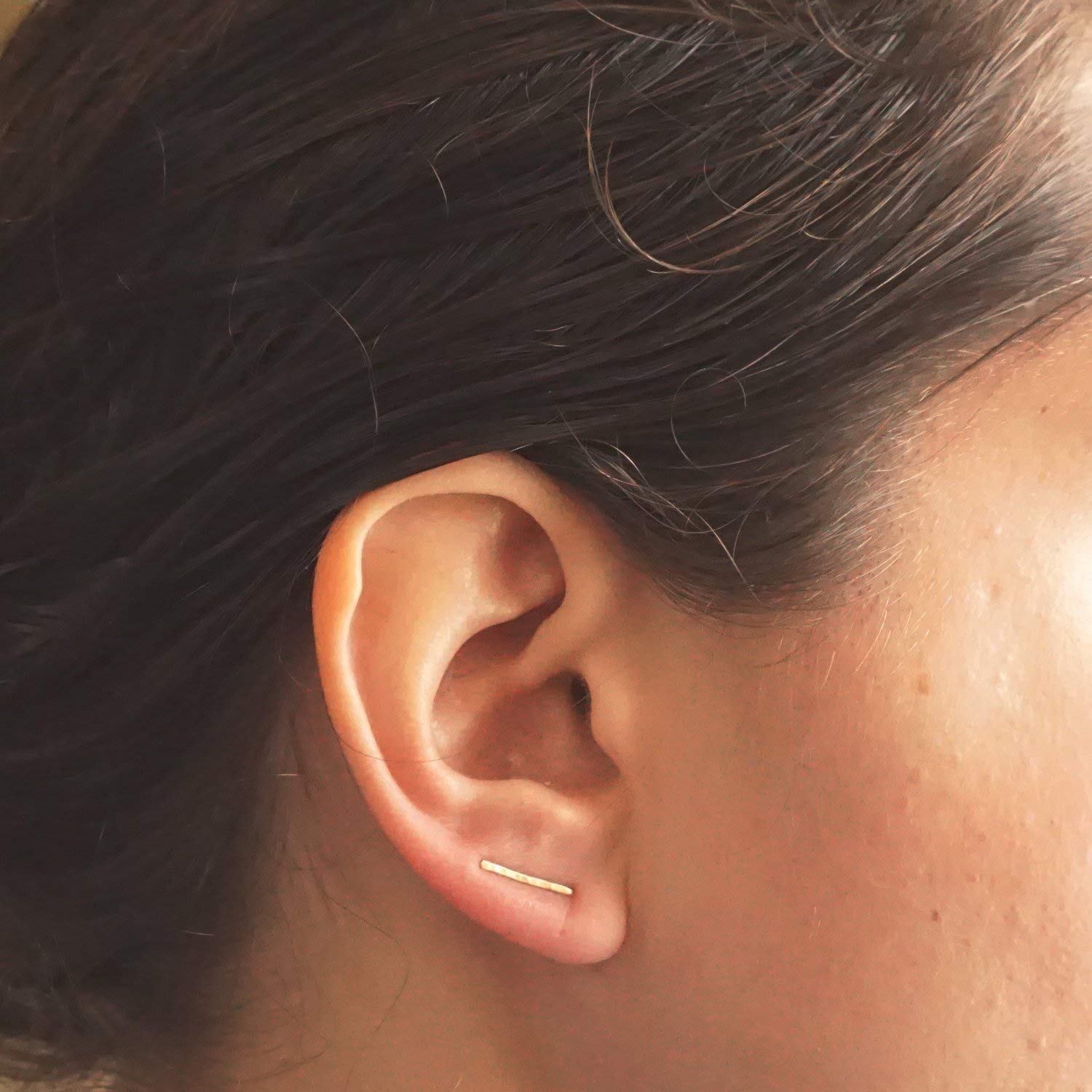 Tiny Ear Climber Earring 019 Handmade