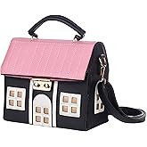 Cute Bag Unique Novelty Purse for Women Shoulder purse Messenger CrossBody Bag PU Leather Mini Handbag for Ladies