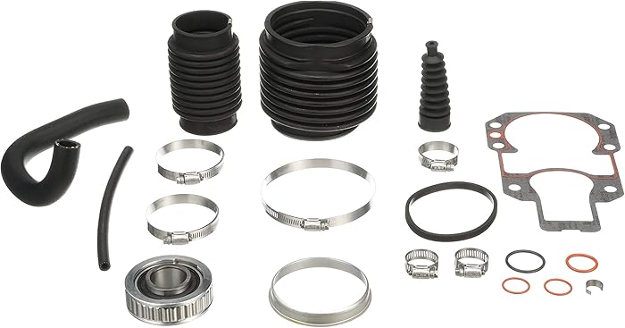 Quicksilver Stern Drive Transom Seal Repair Kit 803099T1 - for MerCruiser Alpha One, Gen II Stern Drives with Exhaust Bellows