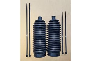 WANTONE RACING Steering Boots Driver and Passenger Sides Bellow Replacement for HiSUN 400, 500, 700 & 800 UTVS INCLUDING MASSIMO SUPERMACH Bennche Big Muddy Q link Cub Cadet Rural King COLEMAN