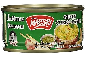 Maesri Thai Green Curry Paste (Pack of 2)