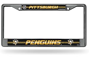 NHL Bling Chrome License Plate Frame