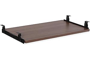 Lorell Essential Series Walnut Laminate Keyboard Tray