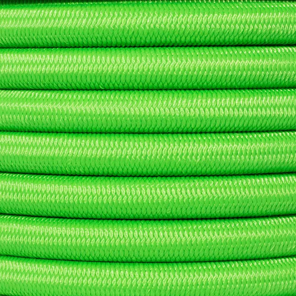West Coast Paracord Bungee Elastic Nylon Shock Cord (1/2 Inch x 25 Feet, Neon Green)