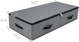 Omygarden Foldable Under Bed Storage Box 90x42x18cm with Handles view 2
