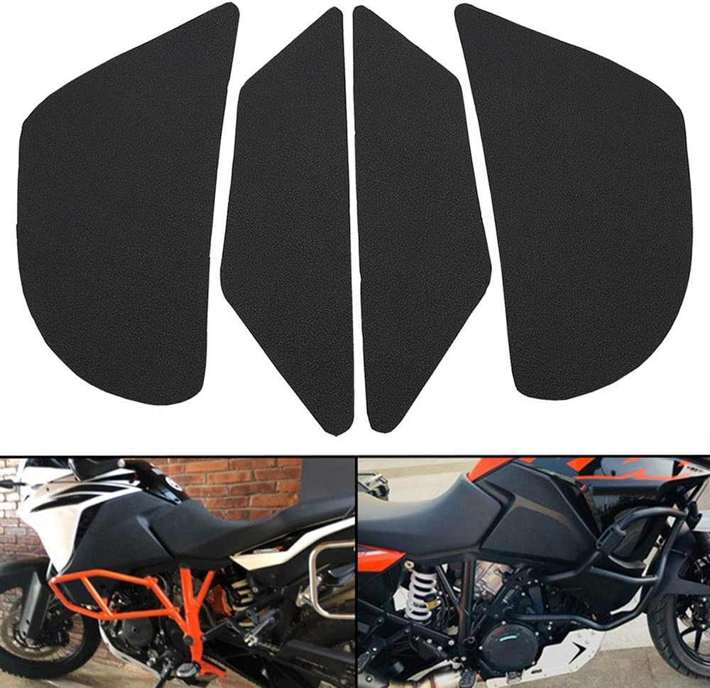 Carrfan Motorcycle Tank Side Pulling Pad, Gas Fuel Tank Traction Pad, Knee Grip Protector Decal for KTM 1050 1090 1190 1290