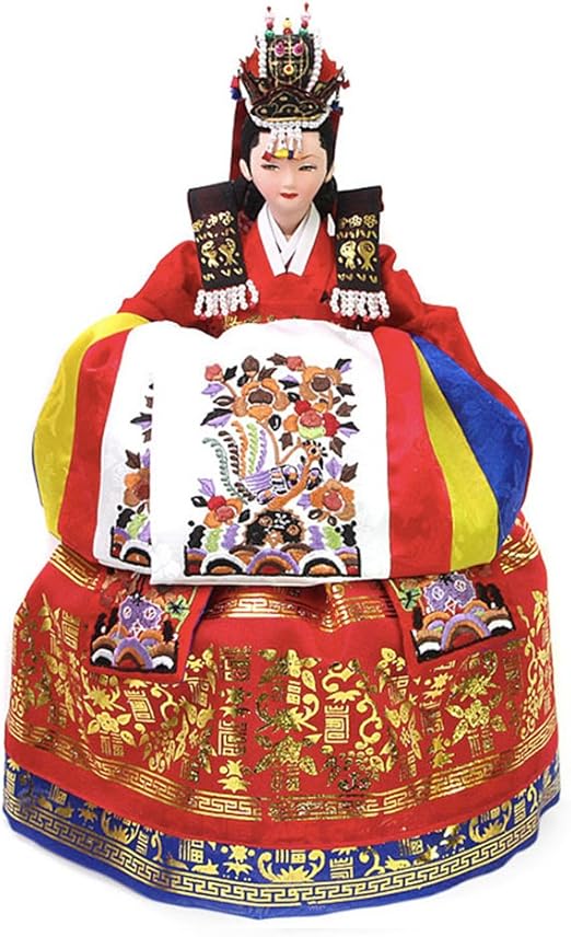 korean dolls traditional dress