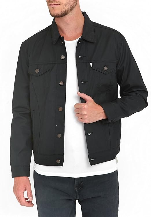 waxed trucker jacket mens