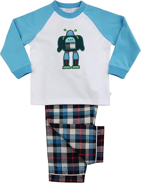 baby red check pyjamas