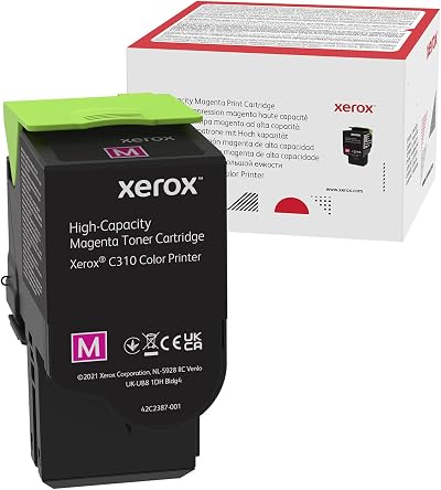 Xerox Genuine C310 C315 Magenta High Capacity Toner Cartridge 5500 Pages