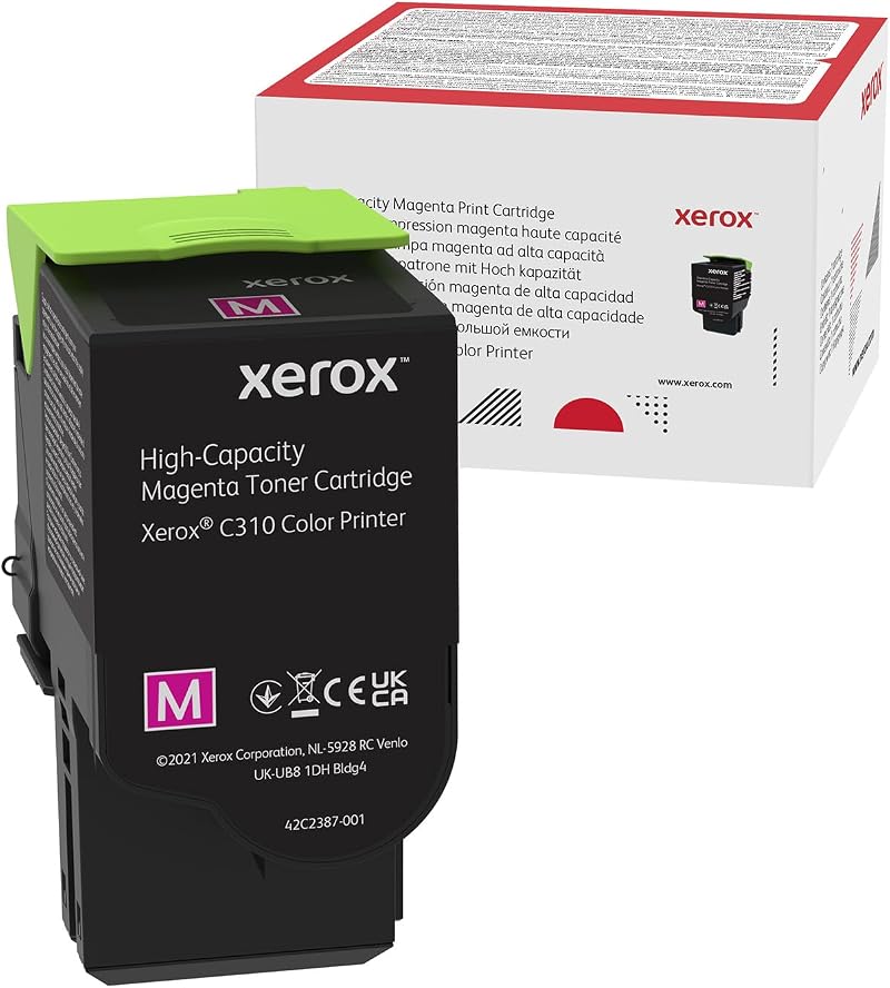 Xerox Genuine C310 C315 Magenta High Capacity Toner Cartridge 5500 Pages