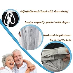 Catheter Pants, Urine Bag Holder with Double