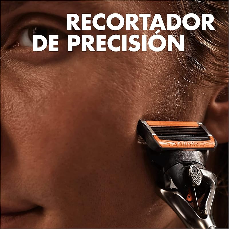 Lâminas de barbear masculinas gillette proglide power, pacote de 4 lâminas de reposição (a embalagem pode variar)