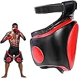 Muay Thai Thigh Pads Kickboxing Thigh Pad Leg Kick Pad for Martial Arts Coach Trainer Taekwondo Sparring Gear Thigh Body Protector