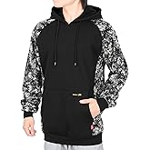 BOCOMAL FR Hoodies 12oz Heavyweight Cotton Fleece Pullover Camouflag Flame Resistant Hooded Sweatshirts