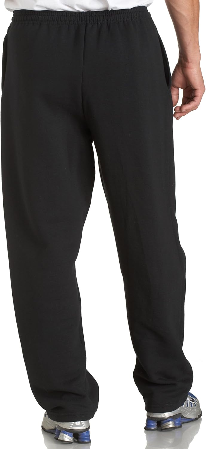 Russell Athletic Men's Dri-Power Open Bottom Sweatpants with Pockets at  Men’s Clothing store