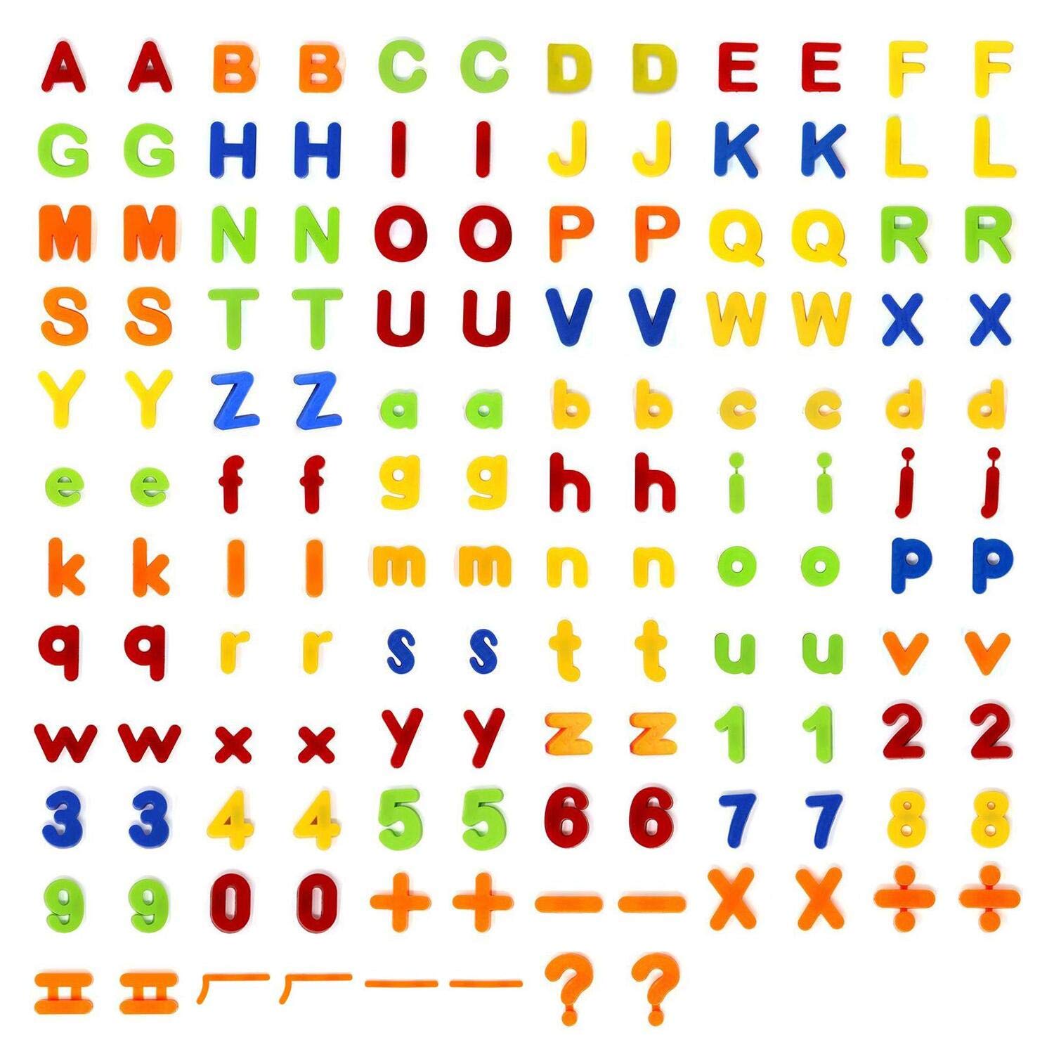 Buy 160Pcs Letters Alphabet Numbers Learning Toy for Learning