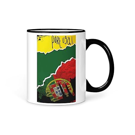 Tasse Kaffeetasse EM 2016 Portugal Fussball Fahne