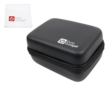 DURAGADGET 2 in 1: Hartschalen-Hülle und antistatisches Display-Reinigungstuch für Becker Revo.2 (Truck) Navigationsgerät