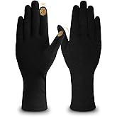 Merino Protect 100% Merino Wool Gloves For Kids Men Women Touch screen Thermal Glove Liners Ski Cold Weather